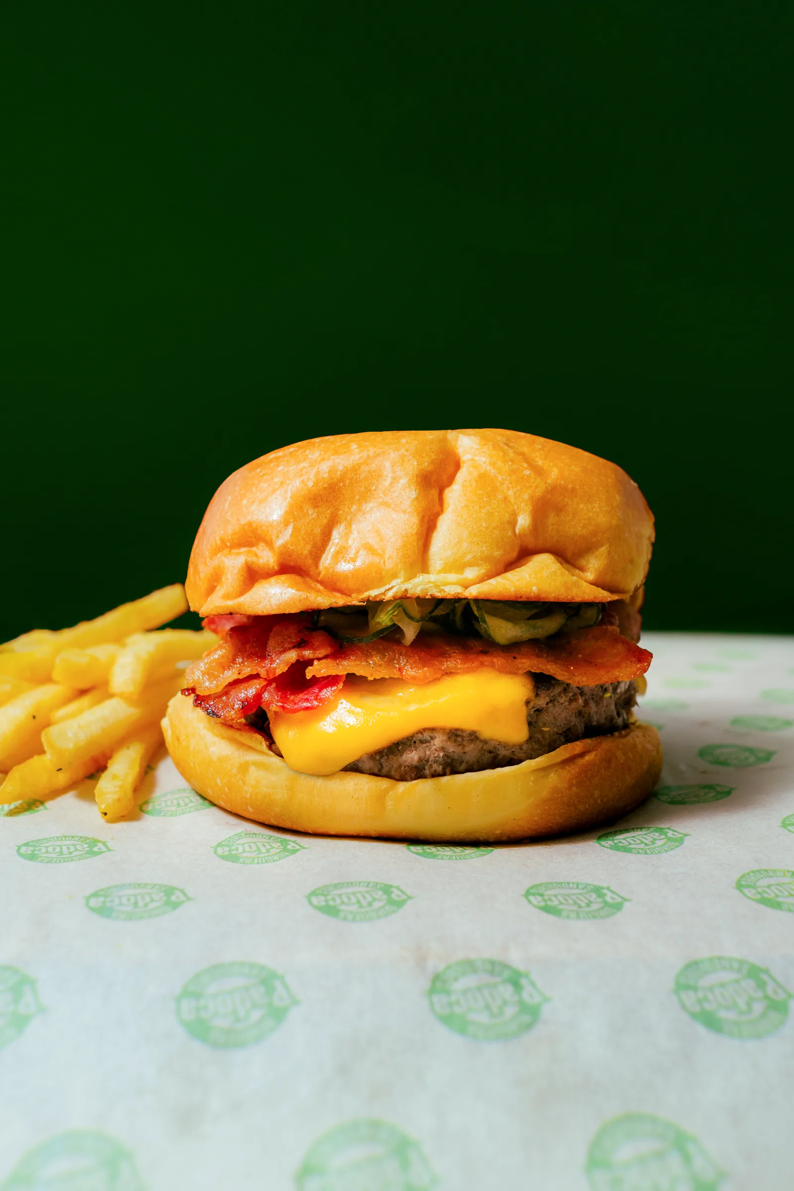 Burguer Bacon artesanal da Padoca Atibaia